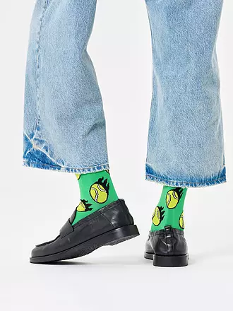 HAPPY SOCKS | Herren Socken TENNIS BALL 41-46 green | 